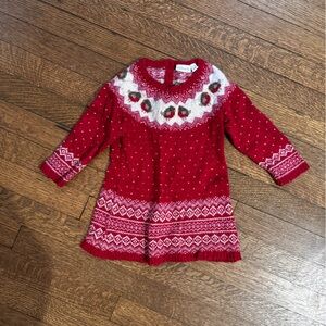 Jojo Maman Bebe cashmere blend 18-24m sweater dress